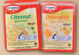 Orangeat Gewurfelt